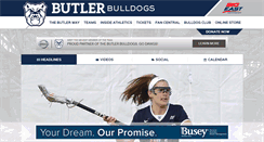 Desktop Screenshot of butlersports.com